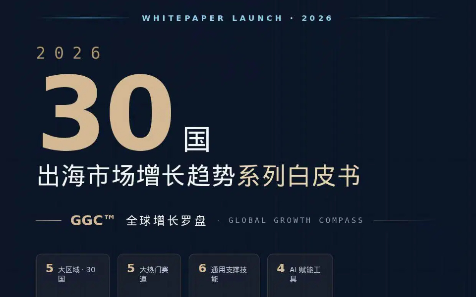 数字100 × ECI Academy 发布《30国出海市场增长趋势系列白皮书》