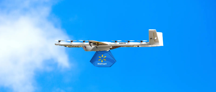 wing-drone-carrying-walmart-delivery wing-drone-carrying-walmart-delivery